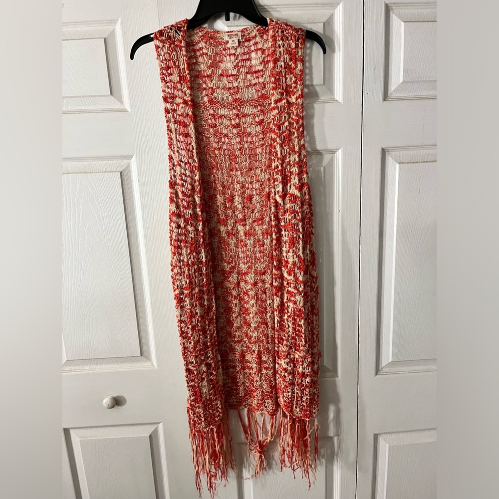 Women’s size XXL fringe duster